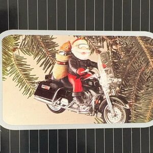 Harley-Davidson Black and White Logo Ornament